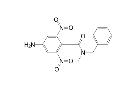 Benzamide, 4-amino-N-benzyl-N-methyl-2,6-dinitro-
