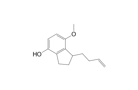 1-(But-3-enyl)-4-hydroxy-7-methoxyindane