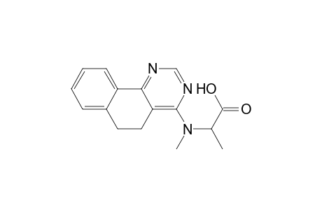 2-[5,6-dihydrobenzo[h]quinazolin-4-yl(methyl)amino]propanoic acid