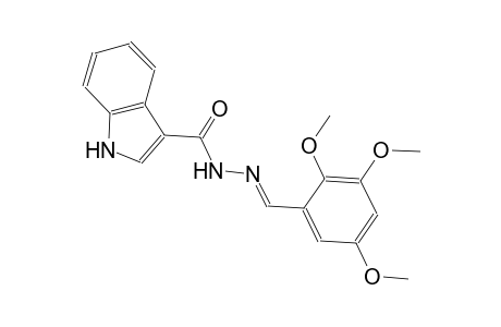 N'-[(E)-(2,3,5-trimethoxyphenyl)methylidene]-1H-indole-3-carbohydrazide