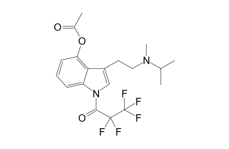 4-Acetoxy-N,N-methylisopropyltryptamine PFP