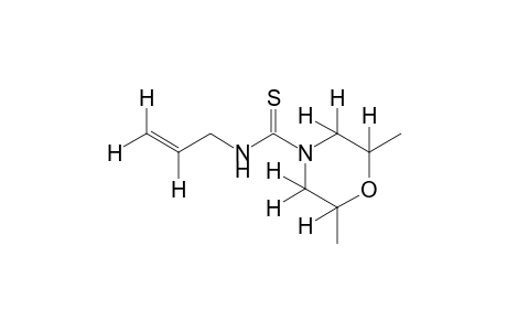 N-allyl-2,6-dimethylthio-4-morpholinecarboxamide