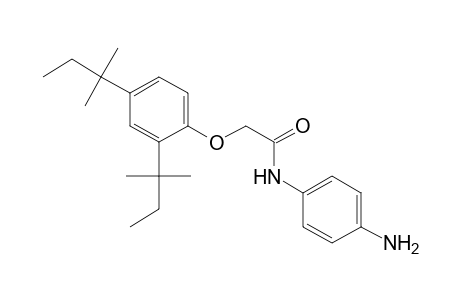 Acetamide, N-(4-aminophenyl)-2-[2,4-bis(1,1-dimethylpropyl)phenoxy]-