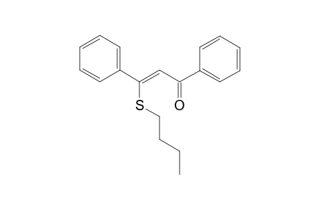 (Z)-3-Butylthio-1,3-diphenyl-prop-2-en-1-one
