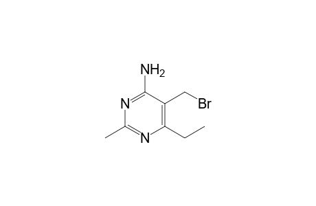 4-Amino-5-bromomethyl-6-ethyl-2-methylpyrimidine