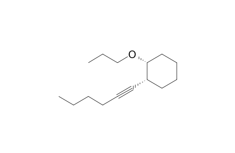(1R,2R)-1-hex-1-ynyl-2-propoxy-cyclohexane