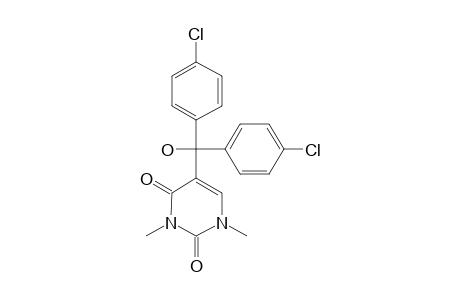 5-[BIS-(4-CHLOROPHENYL)-HYDROXYMETHYL]-1,3-DIMETHYLURACIL