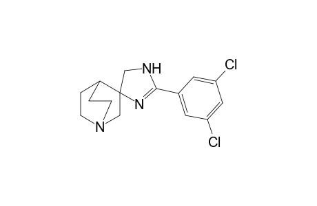 2'-(3,5-Dichlorophenyl)-1-azabicyclo[2.2.2]octane-3-spiro-4'(5')-imidazoline