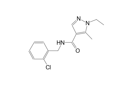 N-(2-chlorobenzyl)-1-ethyl-5-methyl-1H-pyrazole-4-carboxamide