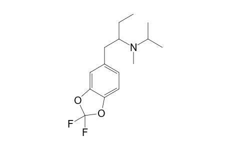 N,N-Methyl-iso-Propyl-[3,4-(difluoromethylene)dioxyphenyl]butan-2-amine