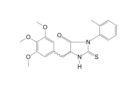 2-THIO-3-o-TOLYL-5-(3,4,5-TRIMETHOXYBENZYLIDENE)HYDANTOIN