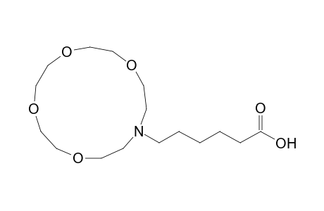 6-(1,4,7,10-tetraoxa-13-azacyclopentadec-13-yl)hexanoic acid