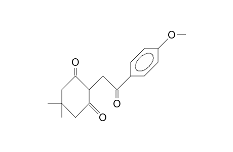 2-(4-Methoxy-phenacyl)-5,5-dimethyl-cyclohexane-1,3-dione