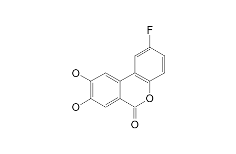 2-FLUORO-8,9-DIHYDROXY-6-H-BENZO-[C]-CHROMEN-6-ONE