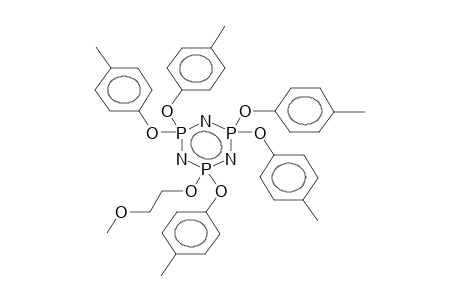 PENTA(PARA-METHYLPHENOXY)(2-METHOXYETHOXY)TRIPHOSPHAZOTRIENE