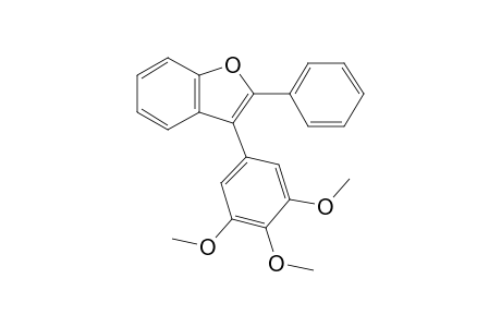 2-Phenyl-3-(3,4,5-trimethoxyphenyl)benzofuran