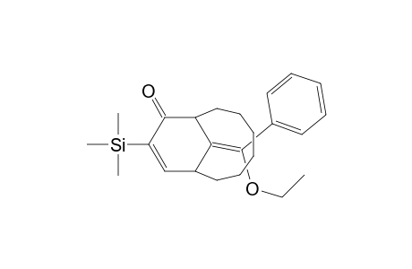 (E)-12-(.alpha.-ethoxybenzylidene)-10-(trimethylsilyl)bicyclo[6.3.1]dodec-10-en-9-one