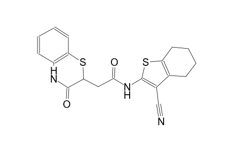 2H-1,4-benzothiazine-2-acetamide, N-(3-cyano-4,5,6,7-tetrahydrobenzo[b]thien-2-yl)-3,4-dihydro-3-oxo-