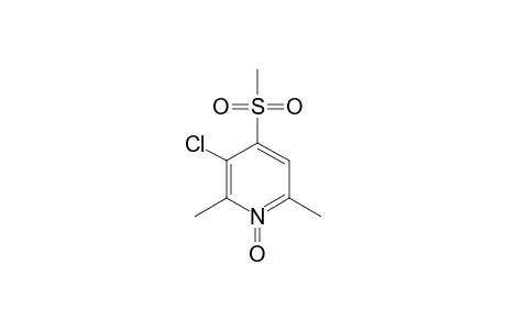 3-CHLORO-4-METHYLSULFONYL-2,6-DIMETHYLPYRIDINE-N-OXIDE