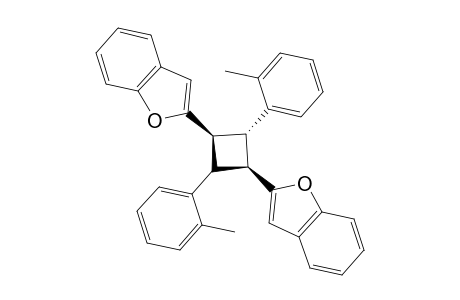 2,2'-[(r-1,t-2,c-3,t-4)-2,4-Bis(2-methylphenyl)cyclobutane- 1,3-diyl]bis-1-benzofuran [r -tct htt dimer]