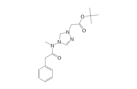 TERT.-BUTYL-[4-(N-METHYL-N-PHENYLACETYLAMINO)-DELTA2-1,2,4-TRIAZOLIN-1-YL]-ACETATE