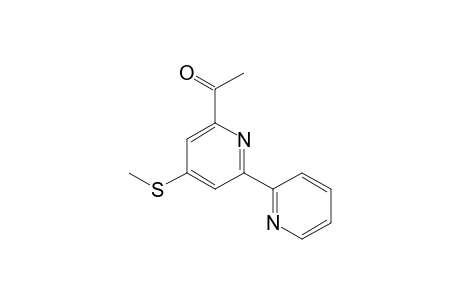 6-Acetyl-4-(methylthio)-2,2'-bipyridine