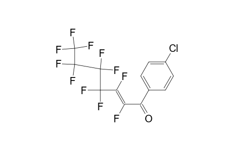 (E)-Perfluorohex-1-enyl 4-chlorophenyl ketone