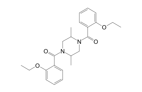 (2-ethoxyphenyl)-[4-(2-ethoxyphenyl)carbonyl-2,5-dimethyl-piperazin-1-yl]methanone