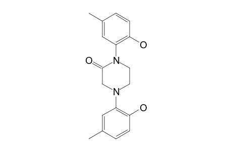 1,4-BIS-(2'-HYDROXY-4'-METHYLPHENYL)-PIPERAZINONE