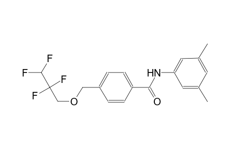 N-(3,5-dimethylphenyl)-4-[(2,2,3,3-tetrafluoropropoxy)methyl]benzamide