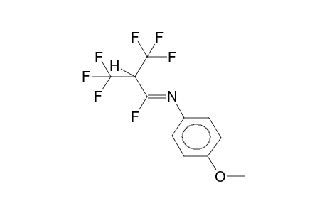 1-(4-METHOXYPHENYL)IMINO-2-TRIFLUOROMETHYL-1,3,3,3-TETRAFLUOROPROPANE