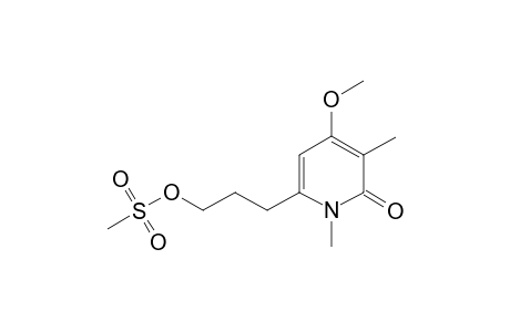 3,N-Dimethyl-6-[1-[3-[(methoxysulfonyl)oxy]propyl]-4-methoxy-2-pyridone