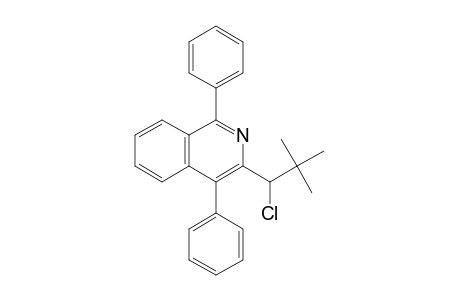 Isoquinoline, 3-(1-chloro-2,2-dimethylpropyl)-1,4-diphenyl-