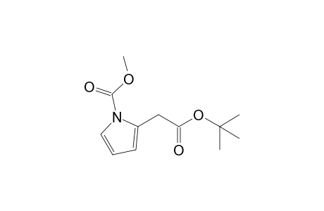 2-(2-tert-butoxy-2-keto-ethyl)pyrrole-1-carboxylic acid methyl ester