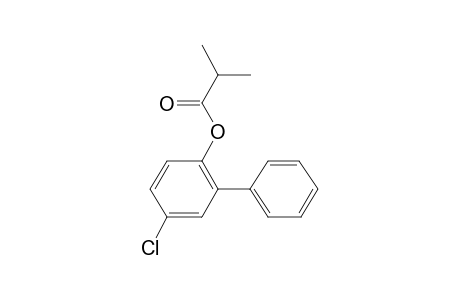 2-Hydroxy-5-chlorobiphenyl, 2-methylpropionate