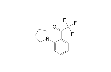 2,2,2-TRIFLUORO-1-[2-(1-PYRROLIDINYL)-PHENYL]-ETHANONE
