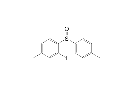 (2-Iodo-4-methylphenyl)(4-methylphenyl)sulfoxide