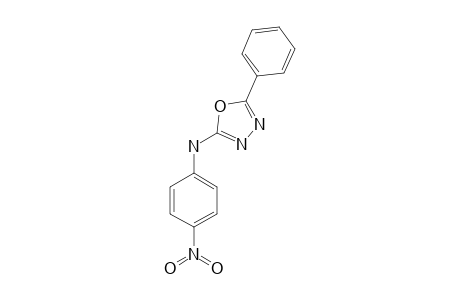 2-PHENYL-5-(4-NITRO-PHENYLAMINO)-1,3,4-OXADIAZOLE