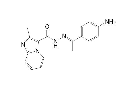 (Methyl-4'-aminobenzylidene)-2-methyl-imidazo[1,2-a lpyridin-3-carbohydrazide