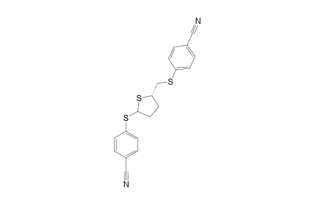 4-CYANOPHENYL-2,3-DIDEOXY-1,4,5-TRITHIO-5-(4-CYANOPHENYL)-L-GLYCEROPENTOFURANOSIDE