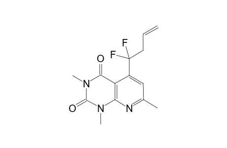 5-(1,1-Difluoro-but-3-enyl)-1,3,7-trimethyl-1H-pyrido[2,3-d]pyrimidine-2,4-dione