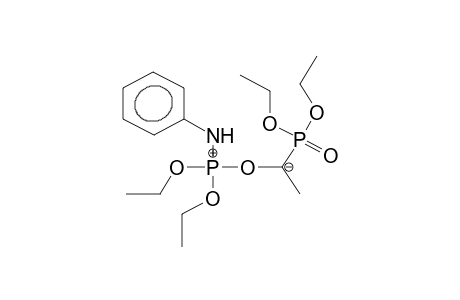 O,O-DIETHYL-ALPHA-(DIETHOXYPHENYLAMINOAMMONIO)ETHANATEPHOSPHONATE