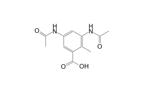 benzoic acid, 3,5-bis(acetylamino)-2-methyl-