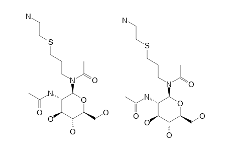 N-ACETYL-N-[3-THIO-(2-AMINOETHYL)]-PROPYL-2-ACETAMIDO-2-DEOXY-BETA-D-GLUCOPYRANOSYLAMINE