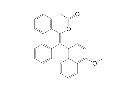 Benzenemethanol, .alpha.-[(4-methoxy-1-naphthalenyl)phenylmethylene]-, acetate
