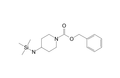 1-Benzyloxycarbonyl-4-piperidinamine, N-trimethylsilyl-