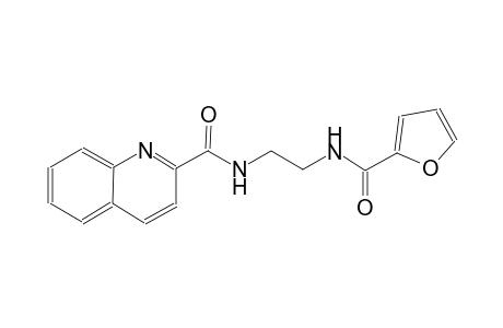2-quinolinecarboxamide, N-[2-[(2-furanylcarbonyl)amino]ethyl]-