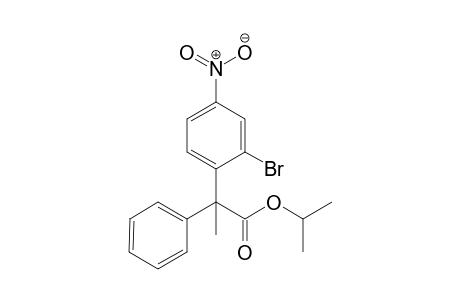 Iso-Propyl 2-phenyl-2-(2-bromo-4-nitrophenyl)propionate