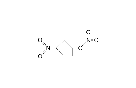 trans-1-Nitro-cyclopentane-3-nitrate