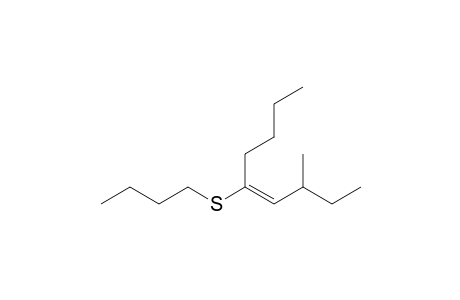 (E)-5-(Butylthio)-3-methyl-4-nonene